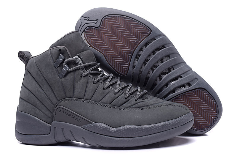 New Jordan 12 PSNY Shoes All Black